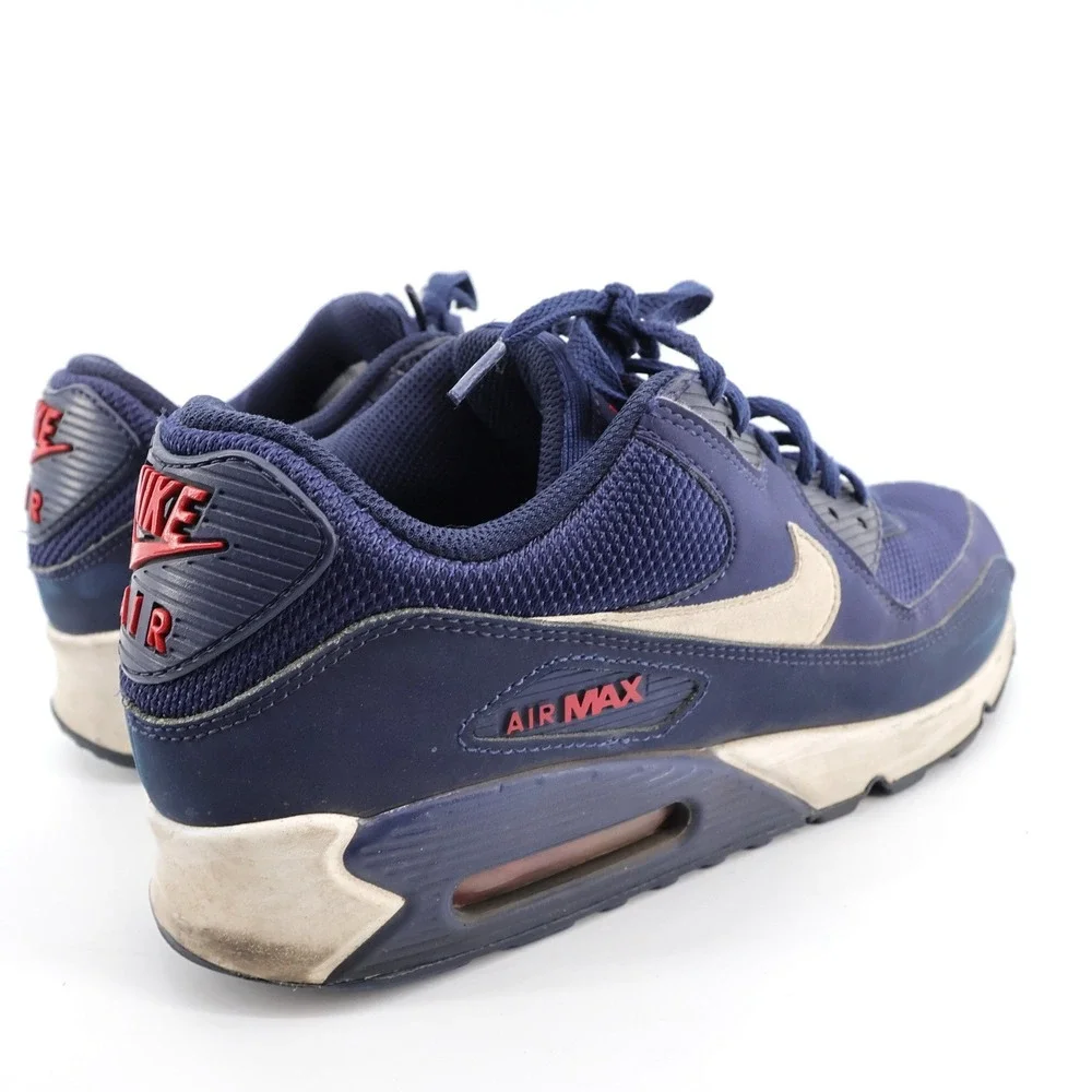 Nike Air Max 90 Essential Sneakers Navy‎ Blue Mens 9.5